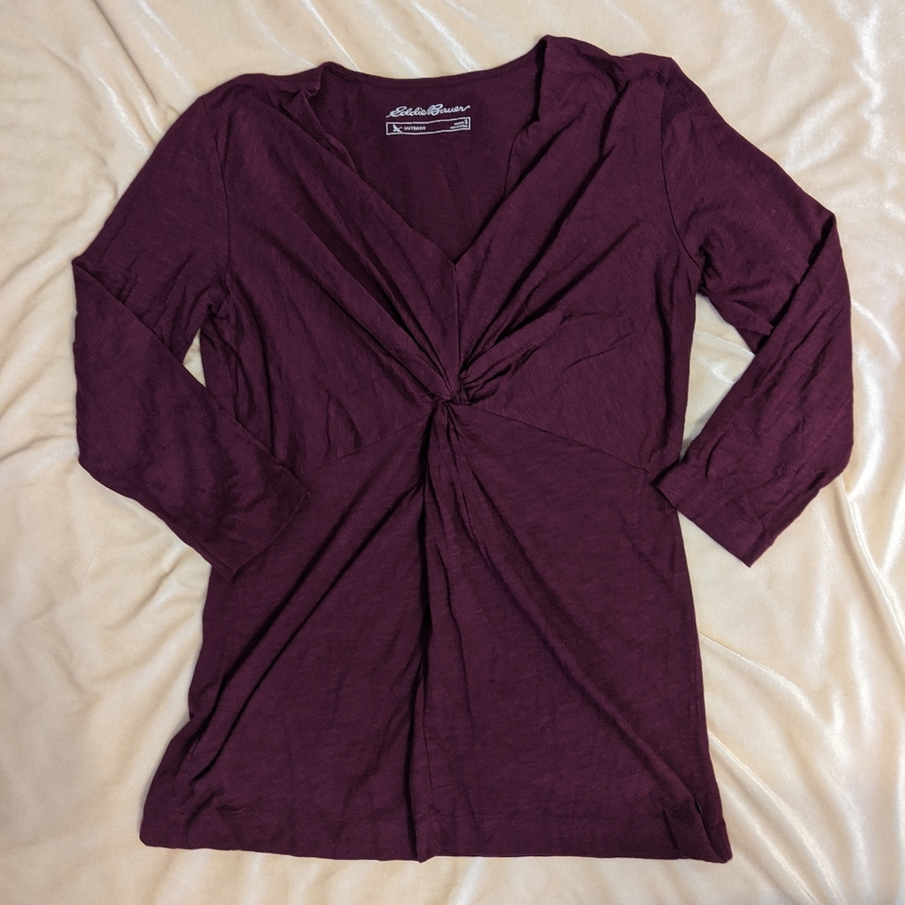 Eddie Bauer Twist Front Tee